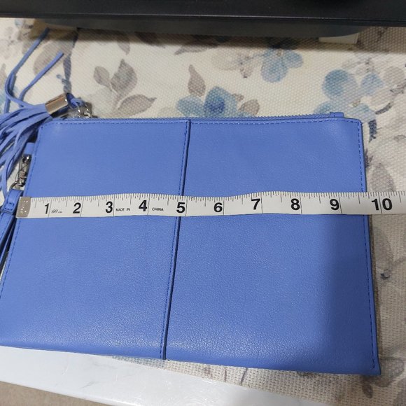 I.N.C. INTERNATIONAL CONCEPTS Molyy Party Pouch Wristlet Pretty Peri Blue - Picture 4 of 8